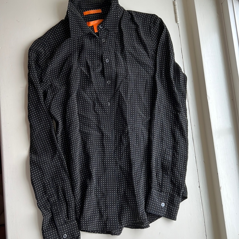 Silk Polka Dot Shirt